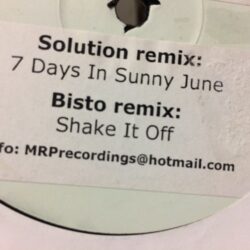 7 Days In Sunny June / Shake It Off - MRP