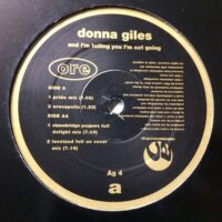 And I'm Telling You I'm Not Going - Donna Giles
