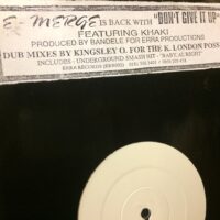 Don't Give Up - E-Merge / Kingsley O