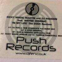 In My Life The Remixes - DJ Fen / Dub Syndicate