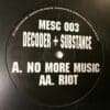 No More Music / Riot - Decoder & Substance