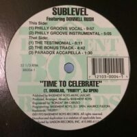 Time To Celebrate - Sublevel