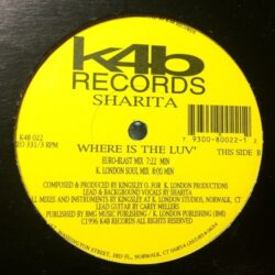 Where Is The Luv - Sharita / K London