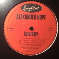 Saturdays / Let The Music Take You - Alexander Hope