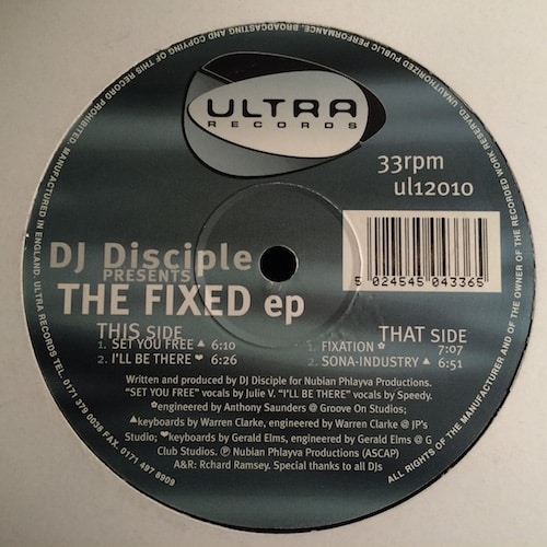 The Fixed EP - DJ Disciple