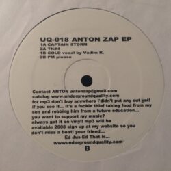 Anton Zap EP - Anton Zap