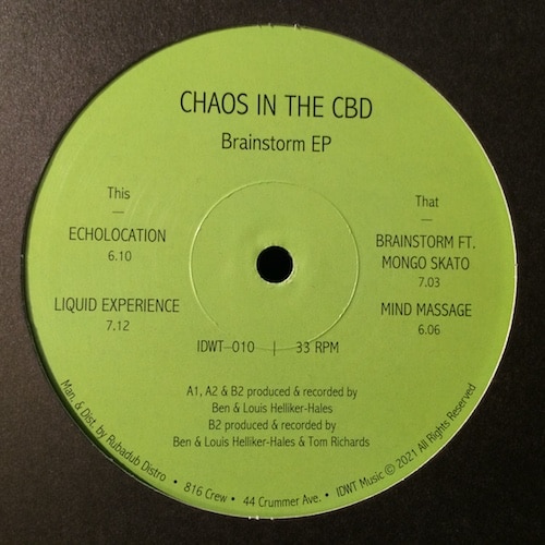 Brainstorm EP - Chaos In The CBD