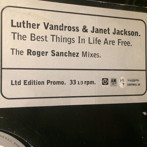 The Best Things In Life Are Free - Luther Vandross & Janet Jackson 2x12